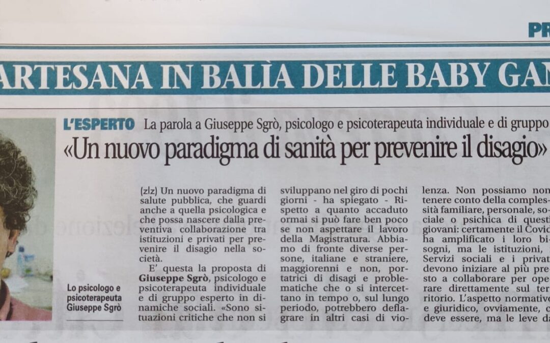 Baby Gang e disagio Sociale
